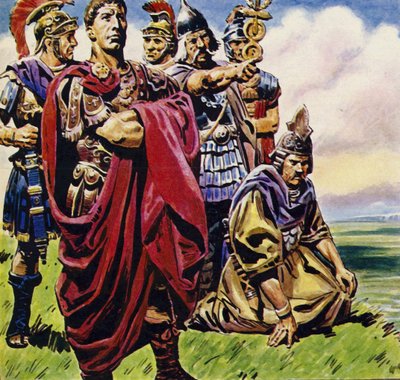 Following the conquest of Gaul, Julius Caesar set his sights on Britain by C.L. Doughty