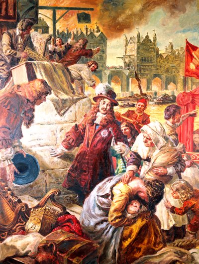 King Charles II and the Great Fire of London by C.L. Doughty