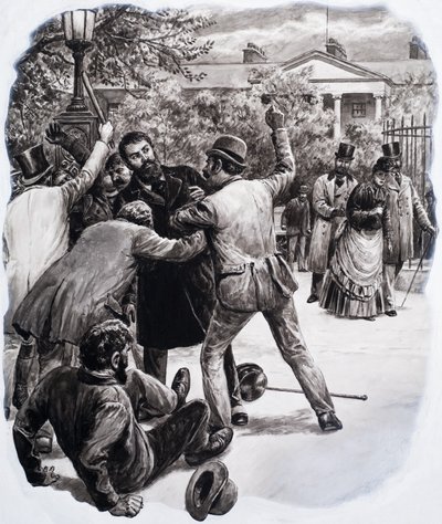 Street attack by C.L. Doughty