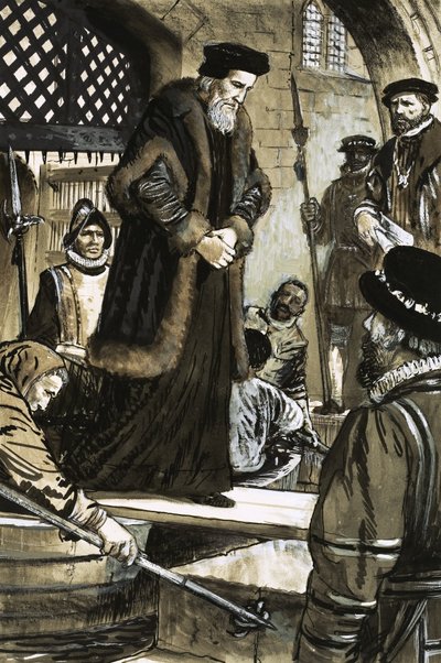 Unidentified prisoner at the Tower of London by C.L. Doughty