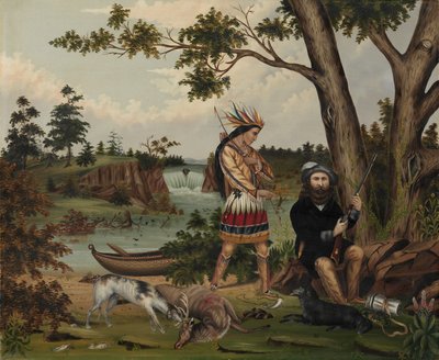 Hunter and Indian Guide by C.L. Woodhouse