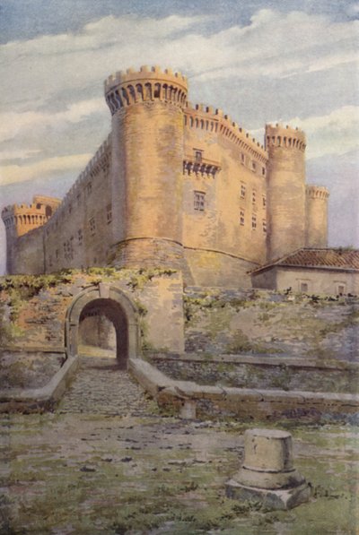Castel Odescalchi, Bracciano by C.T.G. Formili