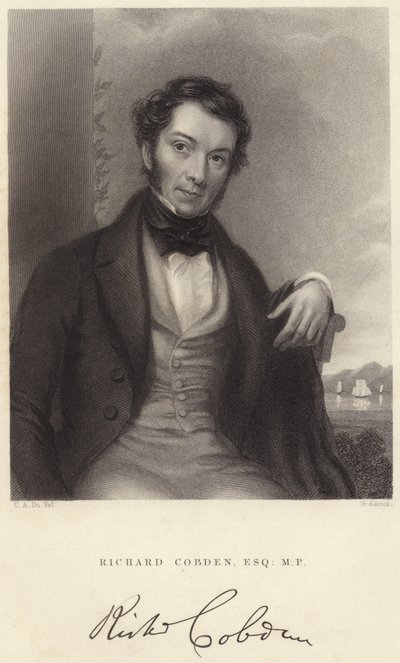 Richard Cobden, Esquire, MP by C. A. du Val and Co.