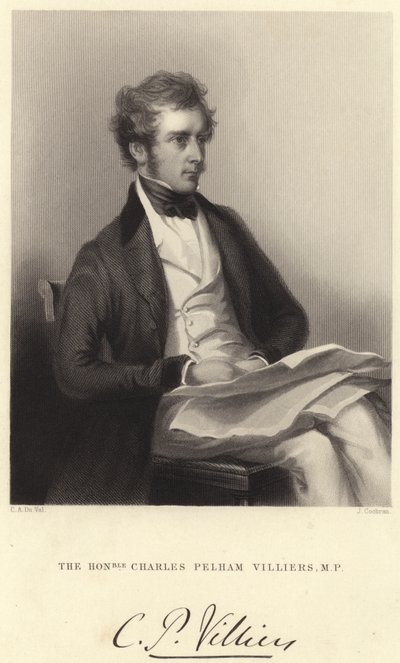 The Honorable Charles Pelham Villiers, M P by C. A. du Val and Co.