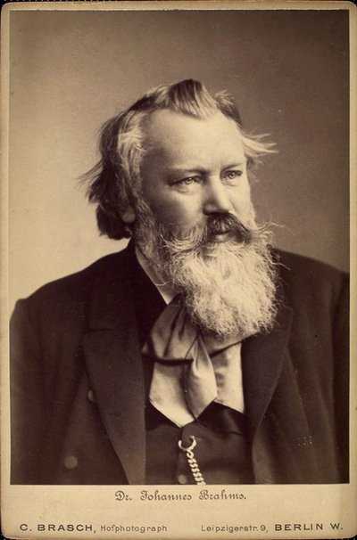 Johannes Brahms, German Composer and Pianist by C Brasch