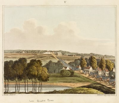 Les Quatre Bras, from 