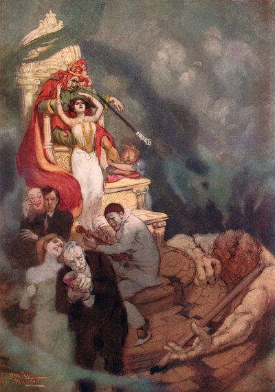 The Death Of Labour by C. Dudley (after) Tennant
