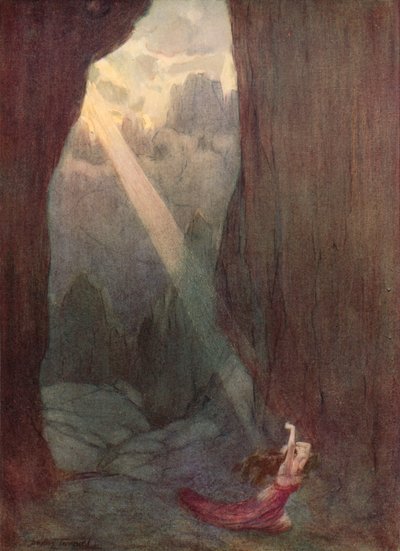Through the Valley by C. Dudley (after) Tennant