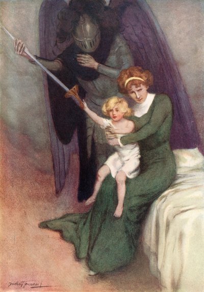 Woman and War by C. Dudley (after) Tennant