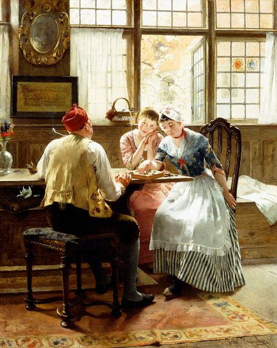 The Game of Checkers by C. Hendrick Nordenberg