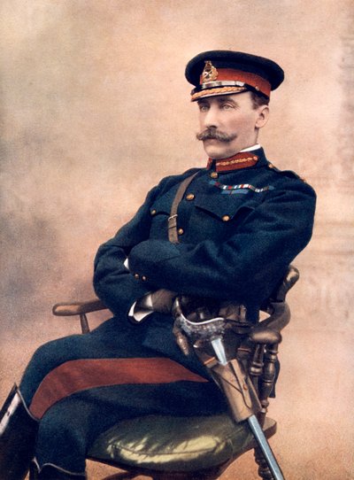 Lieutenant-General Sir HC Chermside, Commanding 14th Brigade in South Africa by C Knight