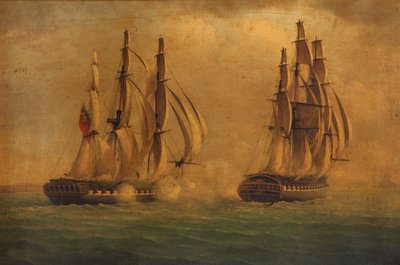 Action between HMS 