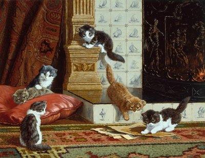 By The Fireside by C. Raaphorst