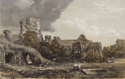 Rothesay Castle, Island of Bute by C. Stanfield