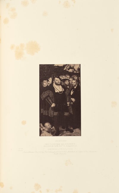 The Elector of Saxony, and the Reformers, by L. Cranch by Caldesi and Montecchi