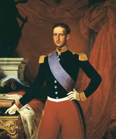 Portrait of Francis II of Two Sicilies by Camillo Guerra