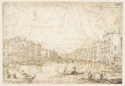 Grand Canal in Venice by Canaletto