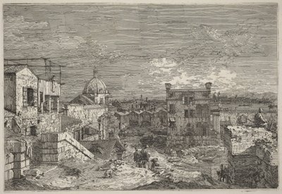 Imaginary View of Venice by Canaletto