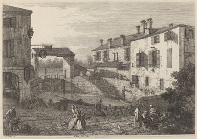 The Gates of Dolo by Canaletto