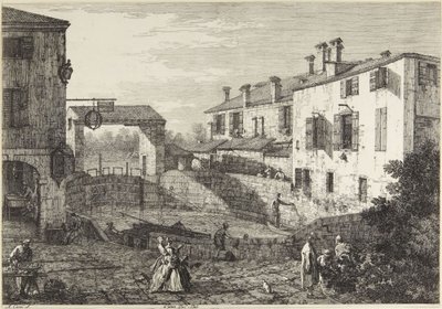 The Gates of Dolo by Canaletto