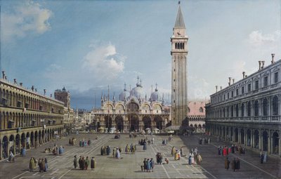 Piazza San Marco by Canaletto