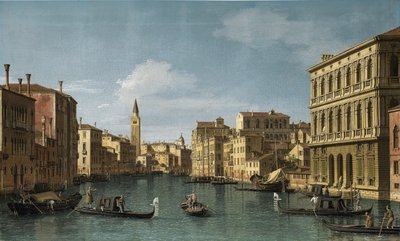 The Grand Canal, Venice, looking northwest from the Ca