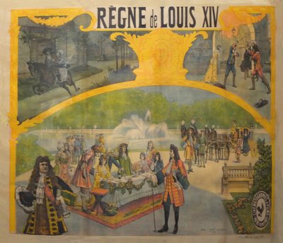 Poster: The Reign of Louis XIV 1904 by Candido Aragonez de Faria