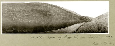 14 Miles West of Ramleh on Jerusalem Road by Capt. Arthur Rhodes