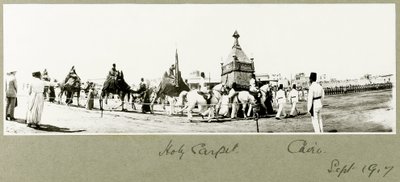 Holy Carpet, Cairo, September 1917 by Capt. Arthur Rhodes