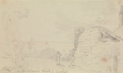 On the West Cowes Road to Newport by Capt. Thomas Hastings