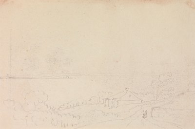 Sketch of a Cottage near the Shore by Capt. Thomas Hastings