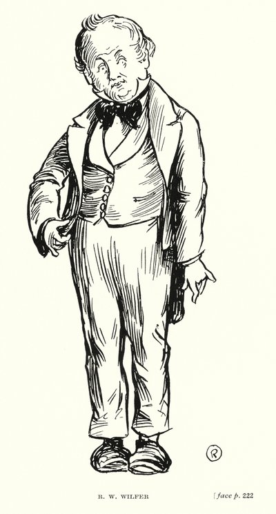 Dickens character: R W Wilfer by Captain Edward Henry Handley Read