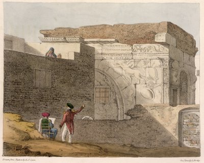 Triumphal Arch, Tripoli, Plate 4 from 