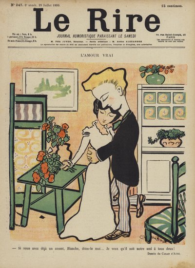 Illustration for Le Rire by Caran d Ache