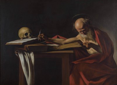 Saint Jerome by Caravaggio