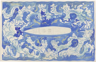 Design for Vignette of the Royal Packet Navigation Company by Carel Adolph Lion Cachet