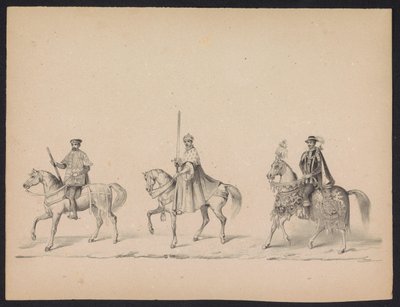 Masquerade of the Utrecht Students, 1846 (Plate 14) by Carel Christiaan Antony Last