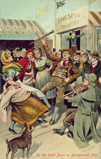 In the old days at Donnybrook Fair by Carey Carey