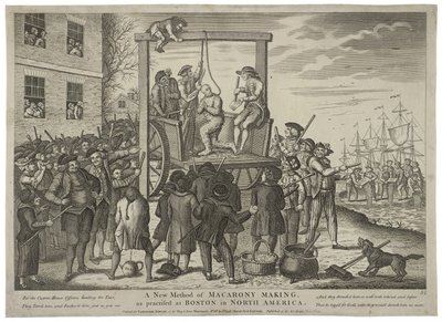 A New Method of Macarony Making, as Practiced at Boston in North America by Carington Bowles