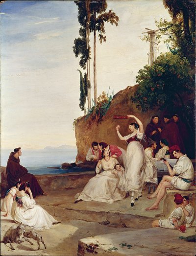 Tarantella by Carl Blechen