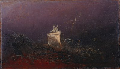 Tomb Monument by Carl Blechen