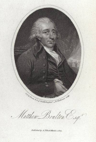 Matthew Boulton by Carl Frederik van Breda