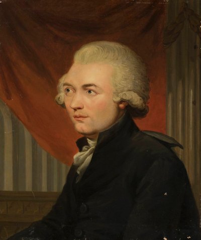 Portrait of the Organist and Composer Georg Joseph Vogler 1749-1814 by Carl Frederik von Breda