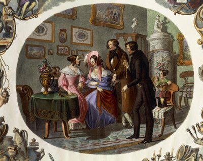 Interior of Jewelry Shop by Carl and Geiger Peter Johann Nepomuk Kunz