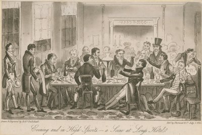 Evening and in High Spirits - A Scene in Long
