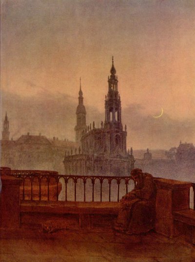 View of Dresden from Brühl