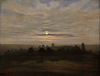 Stone Age Stronghold at Nobbin, Island of Rügen by Carl Gustav Carus