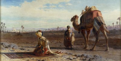 There is no god but Allah, 1875 by Carl Haag