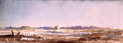 Near the Nile, a study from a sketch book by Carl Haag