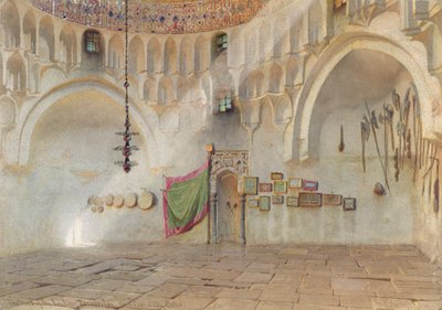 The Mosque of the Howling Dervishes, near Case el Ali, Cairo by Carl Haag